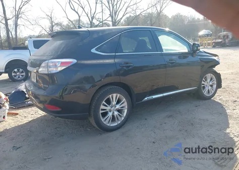 2012 Lexus Rx 450H from USA, damaged, VIN JTJZB1BAXC2407830